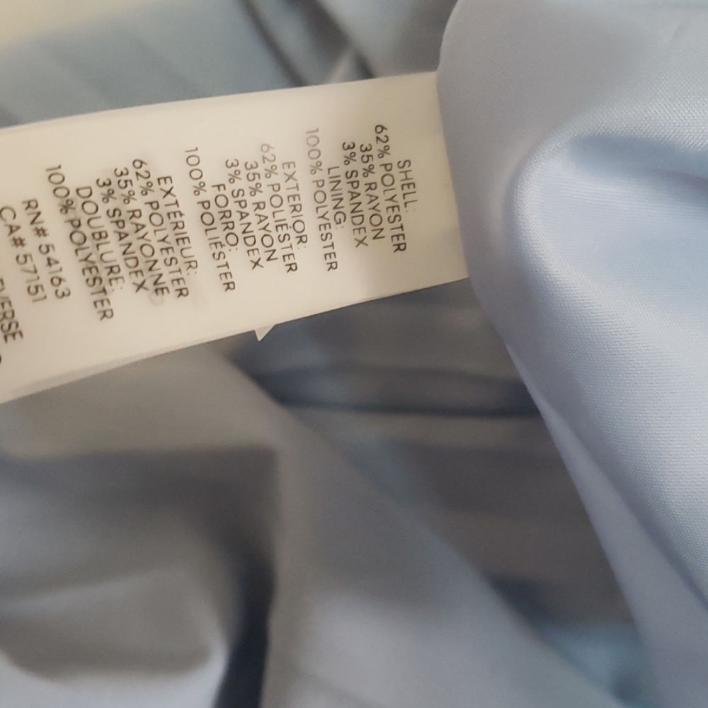 NEW CALVIN KLEIN LIGHT BLUE PLEATED SKIRT 4P - Picture 7 of 10